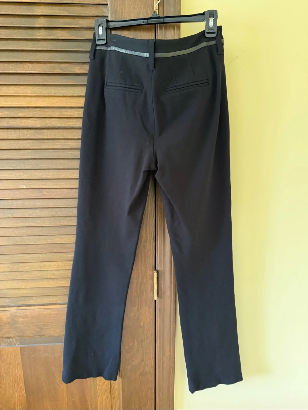 NYDJ Straight Leg Black Pant